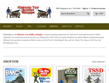 Tablet Screenshot of historicaltoys.com